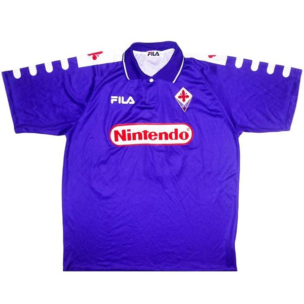 Camiseta Fiorentina FILA Primera equipación Retro 1998 1999 Purpura